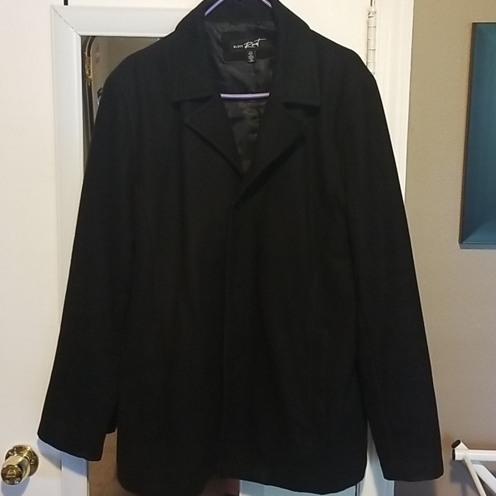 Black Rivet large wool dress coat